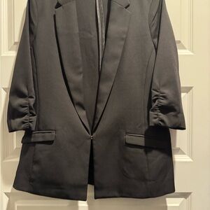 INC International Concepts Black Sport Coat Modern Fit